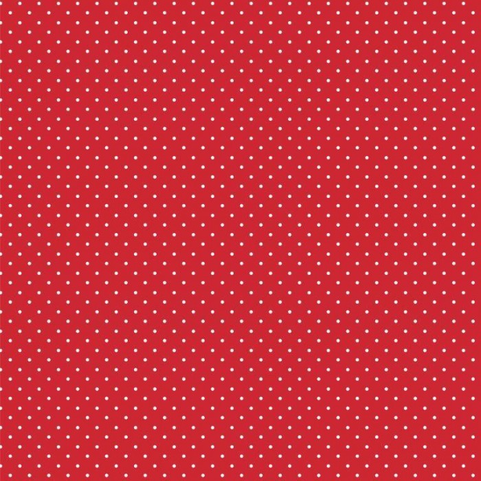 Bild von Baumwolle Design "Petit Dots" rot