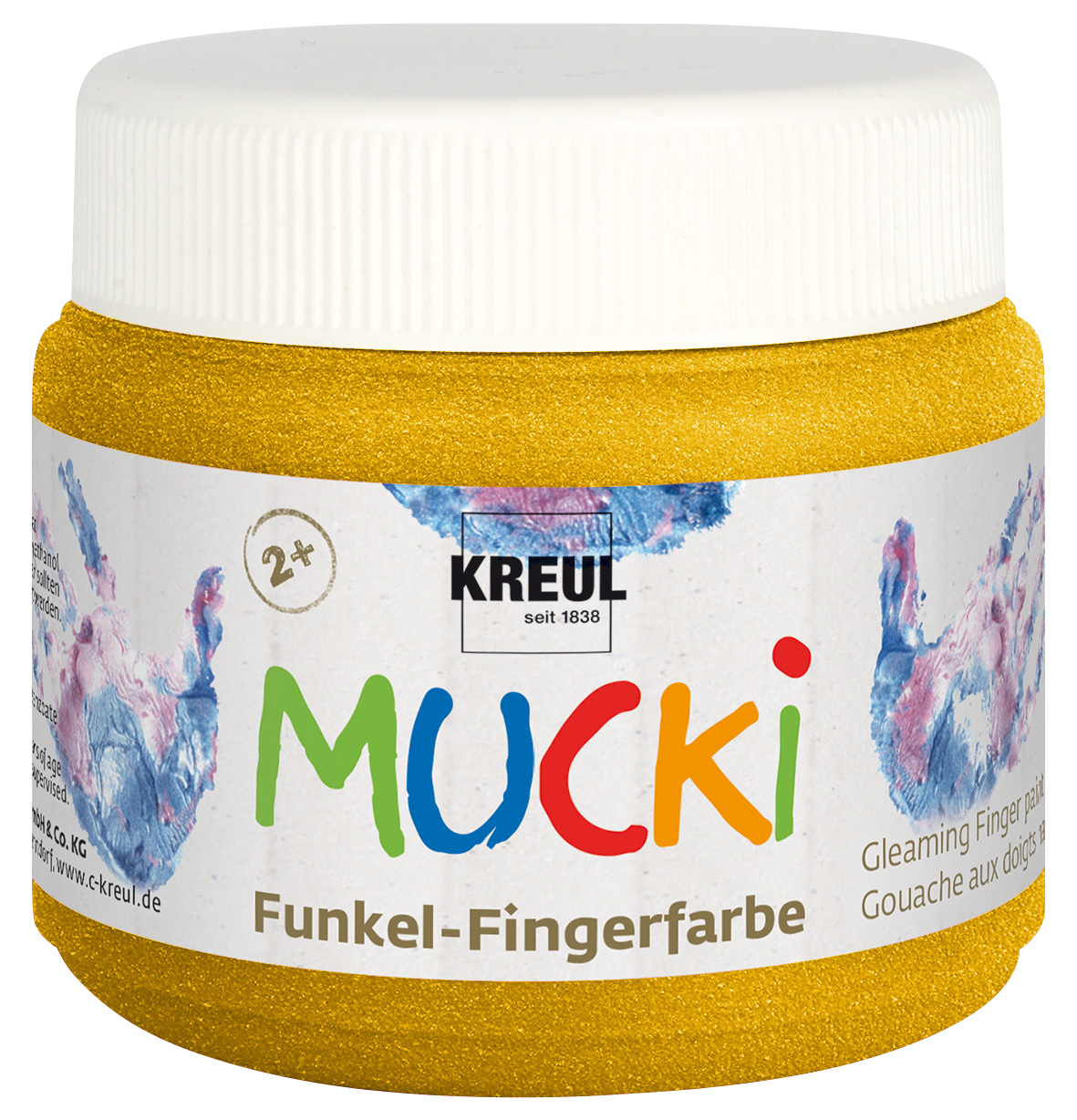 Bild von KREUL Mucki Funkel-Fingermalfarbe