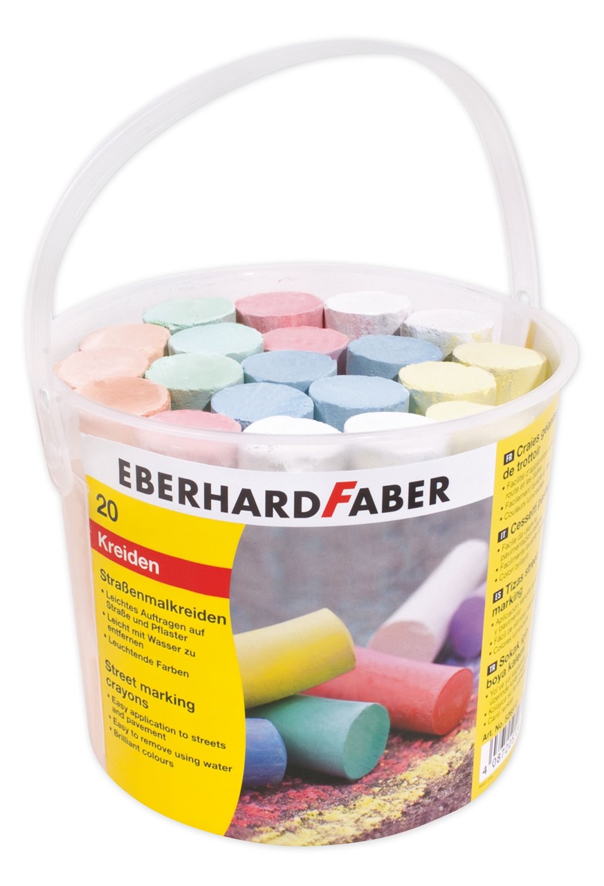 Bild von EBERHARD FABER Straßenmalkreide Eimer