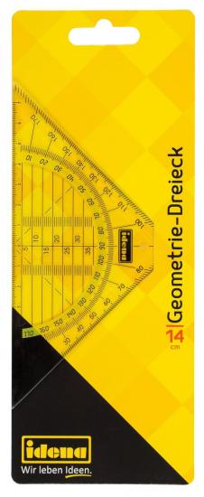 Bild von IDENA Geometrie-Dreieck 14 cm