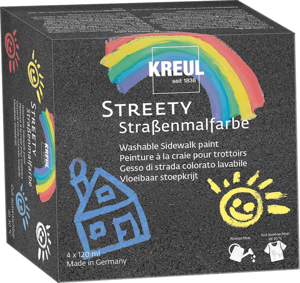 Bild von KREUL Streety Straßenmalfarbe Starterset