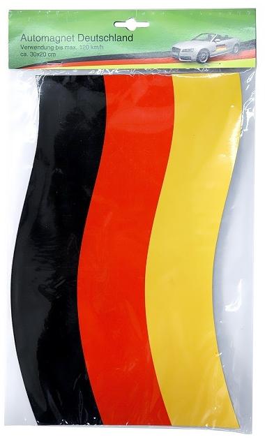 Magnet-Deutschland-Fahne Fanartikel für Auto Größe A3 oder A4 | Smagtron