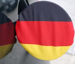 Bild von Tankdeckel-Überzug Deutschland Fahne 