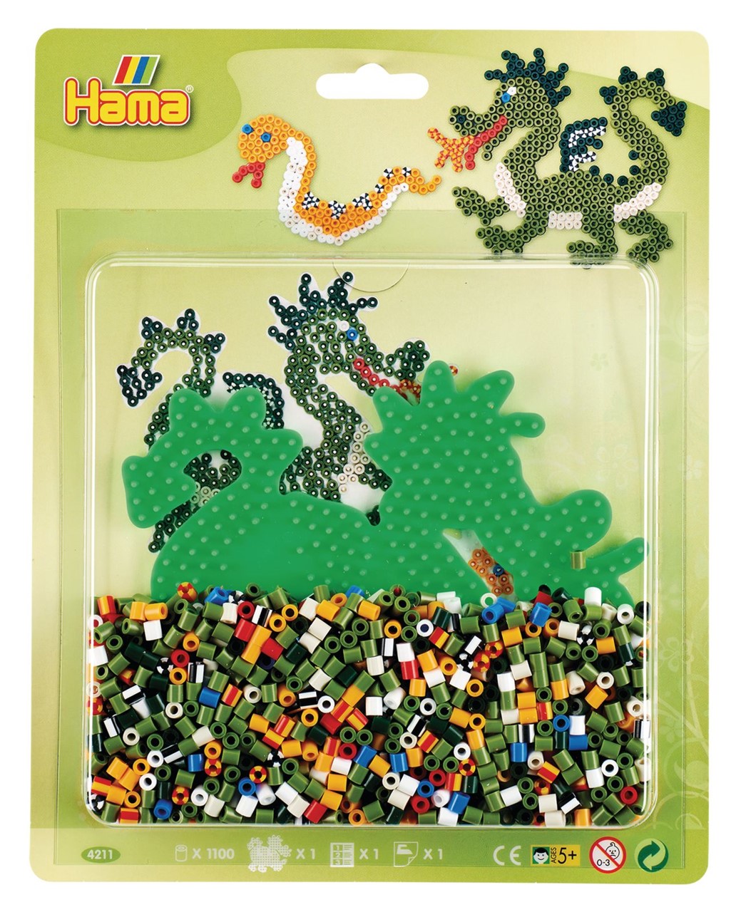 Bild von Hama Bügelperlen Set Drache