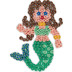 Bild von Hama Stiftplatte Meerjungfrau