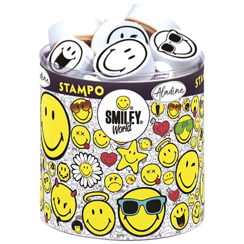 Bild von ALADINE Stempelset Stampo Smiley