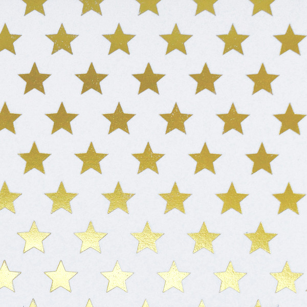 Bild von 6 Faltschachteln weiß mit goldenen Sternen