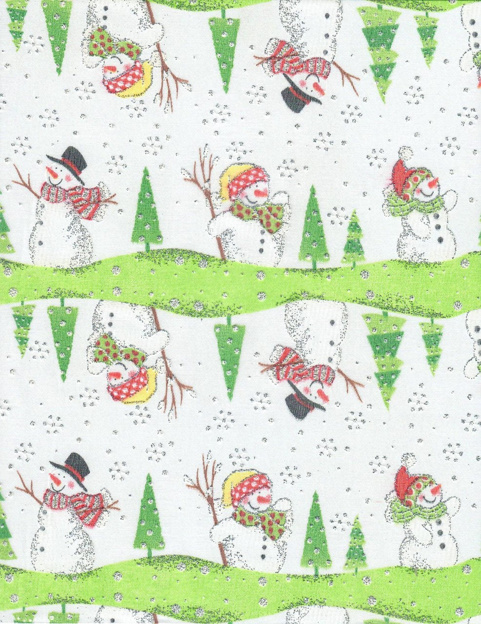 Bild von  CREApop Deko-Stoff Winterlandschaft (Meterware)