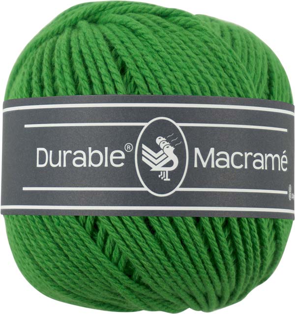 Bild von Durable Macramé Garn Farbe grün