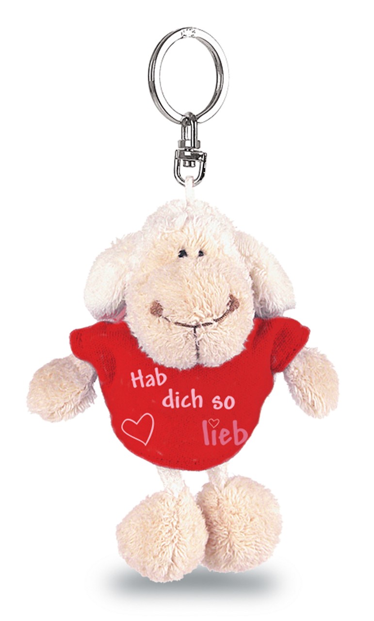 Bild von NICI Schlüsselanhänger Jolly Mäh "Hab dich so lieb"