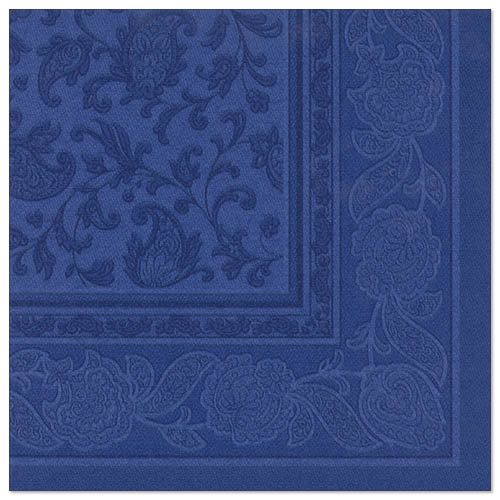 Bild von Servietten "ROYAL Collection" dunkelblau "Ornaments"