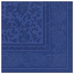 Bild von Servietten "ROYAL Collection" dunkelblau "Ornaments"