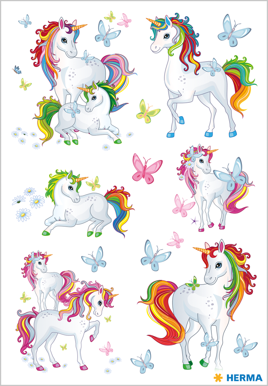 Bild von HERMA Einhorn Sticker "Best Friends"