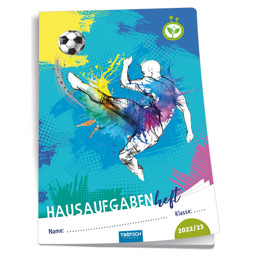 Bild von TRÖTSCH Hausaufgabenheft Grundschule Fußball 2022/23