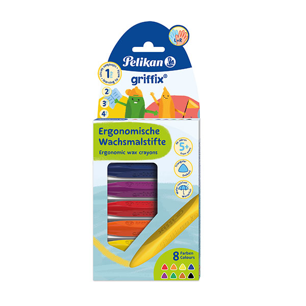 Bild von PELIKAN Pelikan griffix® Wachsmaler in Dreikantform