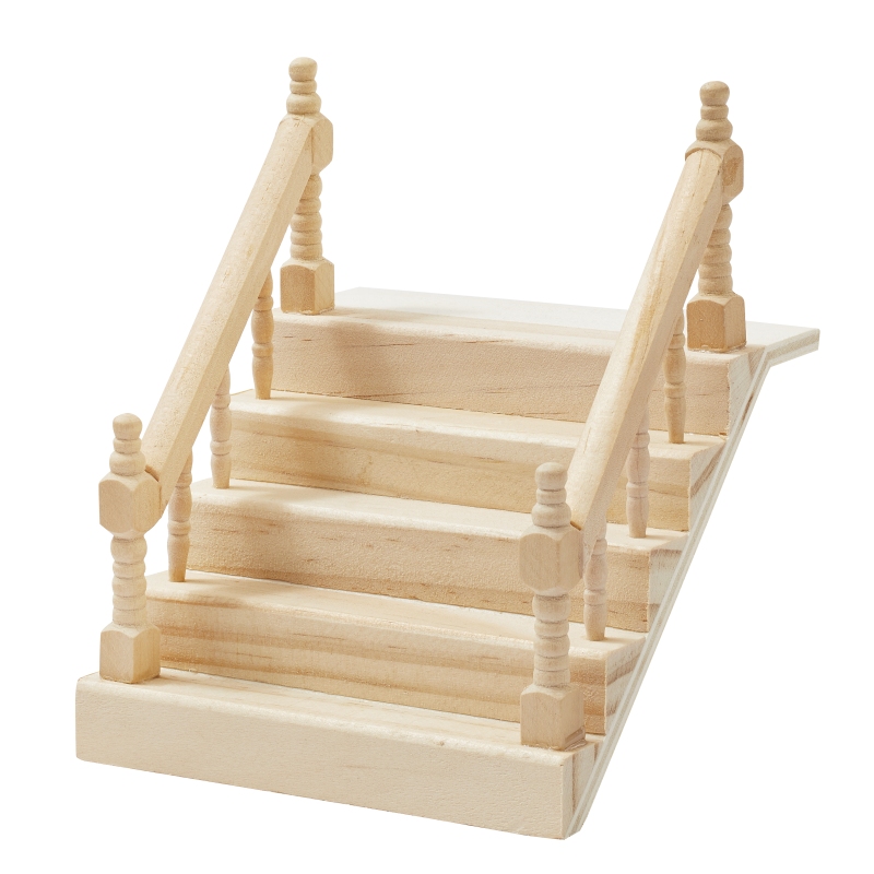 Bild von HOBBYFUN Treppe mit Handlauf natur