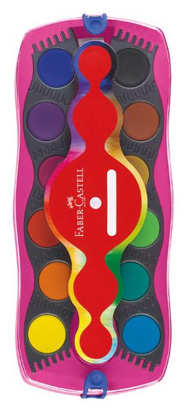 Faber-Castell Connector Deckfarbkasten - Kreativ-Set Mit 12 Farben
