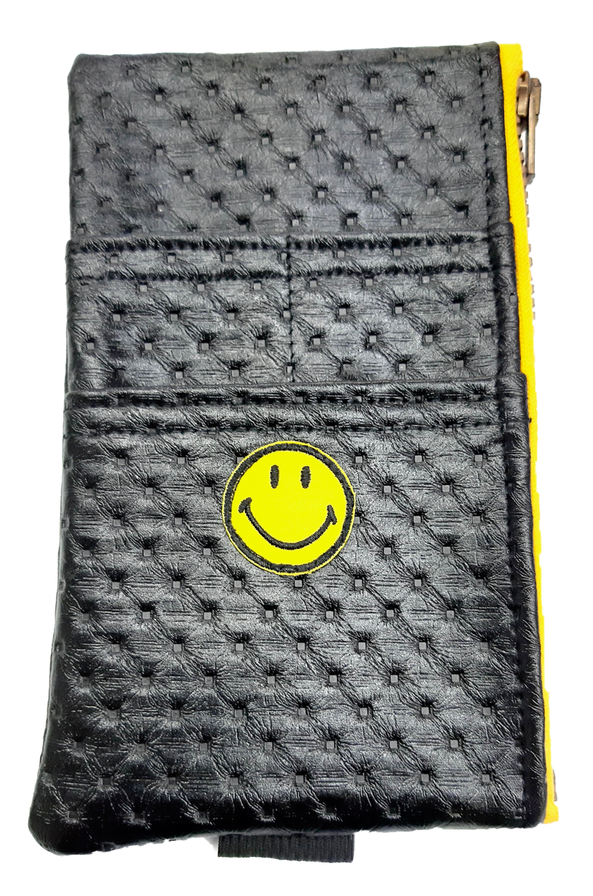 Bild von Smiley Mäppchen mit Gummiband