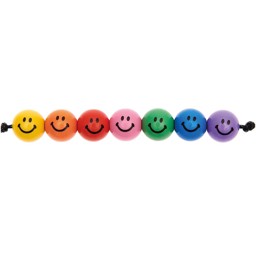 Bild von RICO DESIGN Smiley® Originals Perlen rund rainbow classic 10 mm