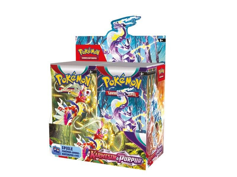 Bild von Pokemon Karmesin & Purpur Booster