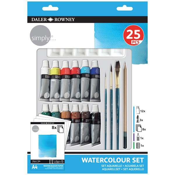 Bild von DALER ROWNEY Simply Aquarell-Mal-Set