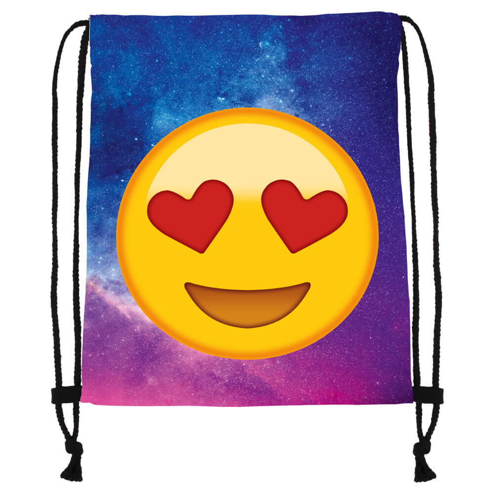 Bild von Gymbag Gymsac Design Emoticon verliebt Galaxie