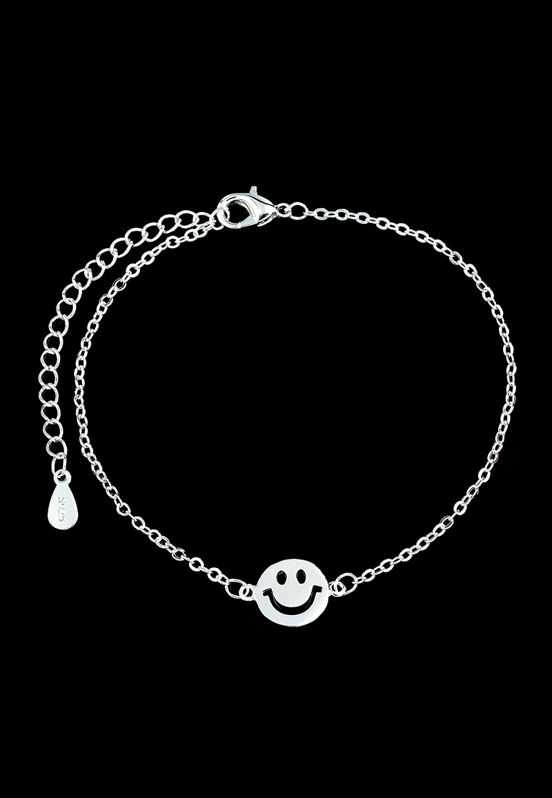 Bild von Armband/Fußkettchen mit Smiley 19-24 cm