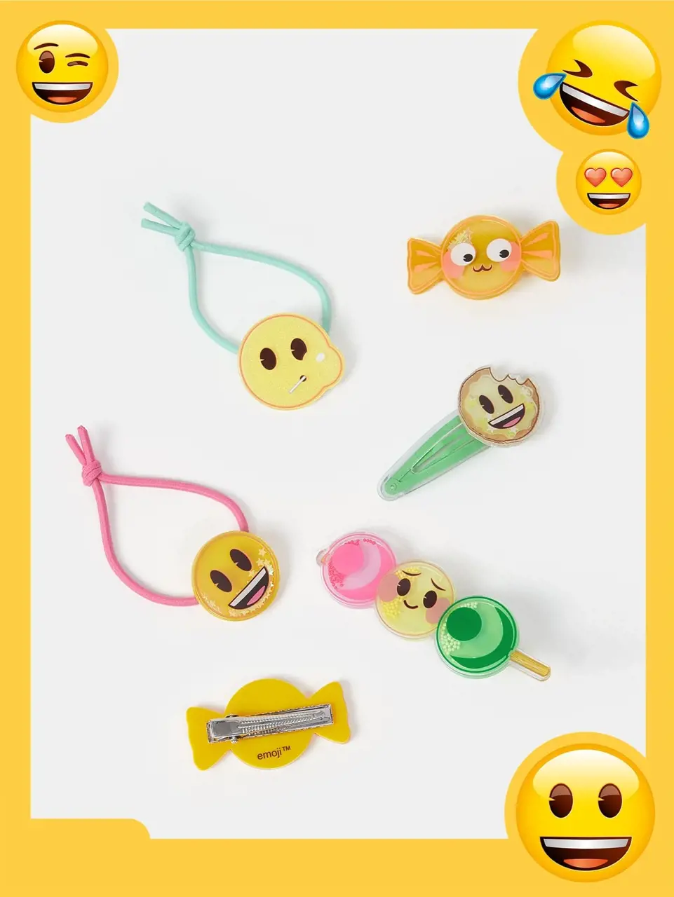 Bild von Haar Zubehör Set EMOJI