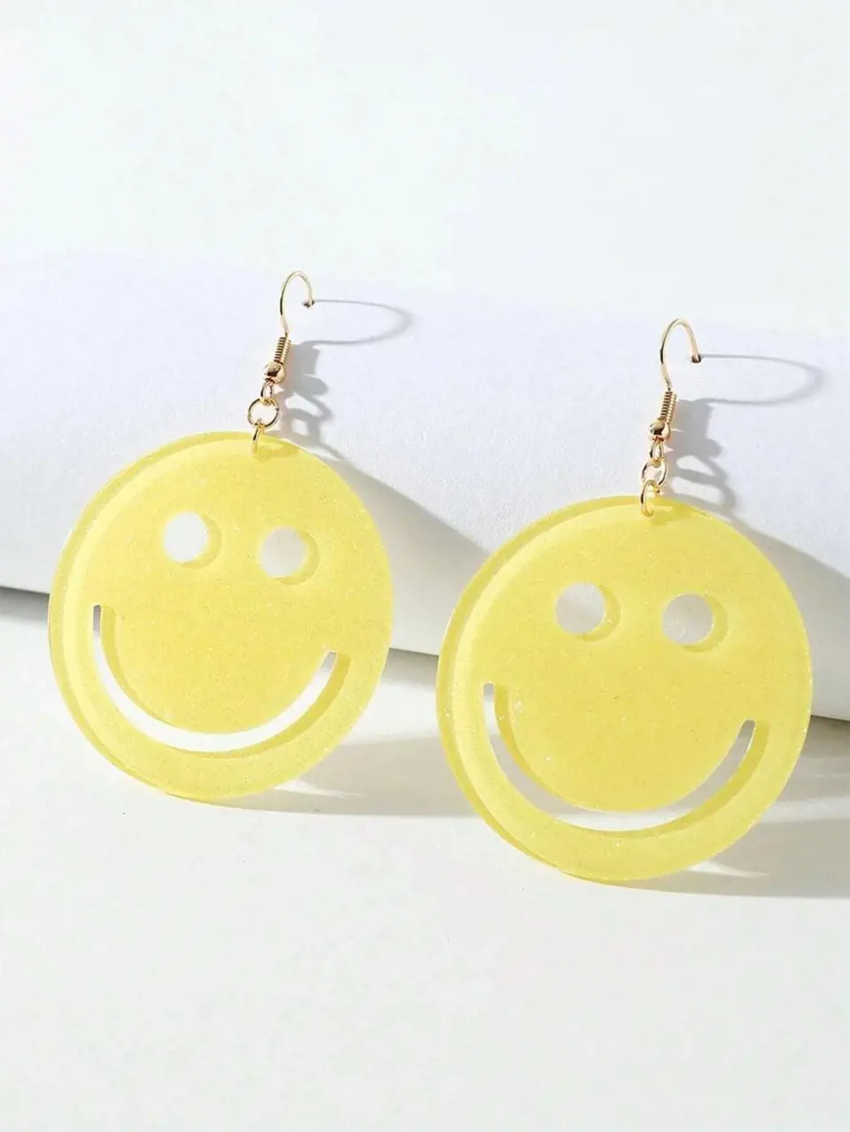 Bild von Fashion Ohrringe mit Polyresin Smiley