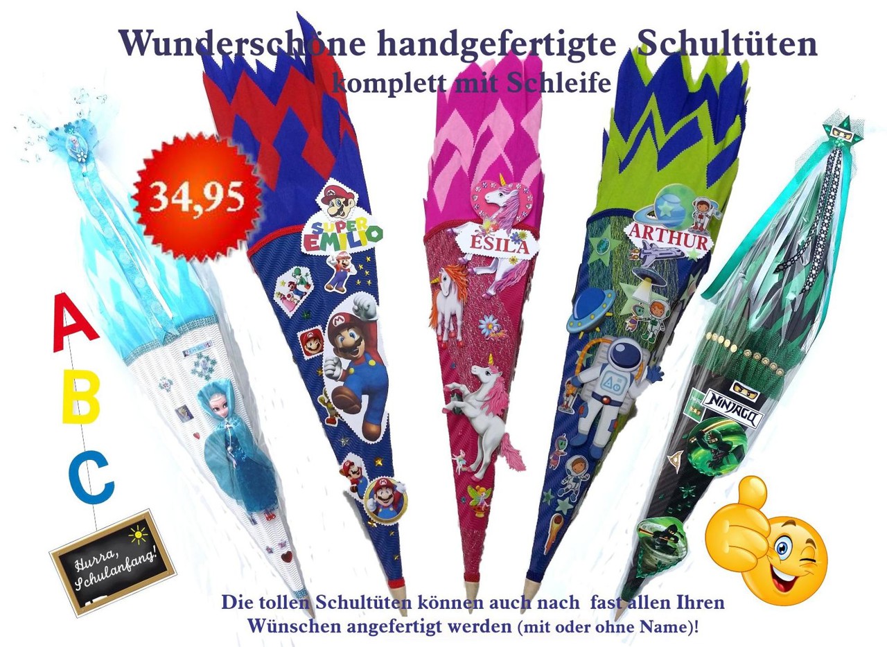Bild von Handgefertigte Schultüten