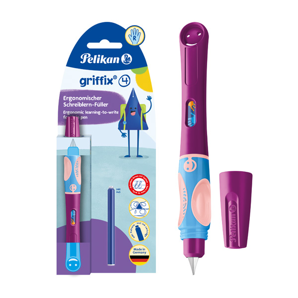 Bild von PELIKAN Füllhalter griffix® Sweet Berry, für Rechtshänder