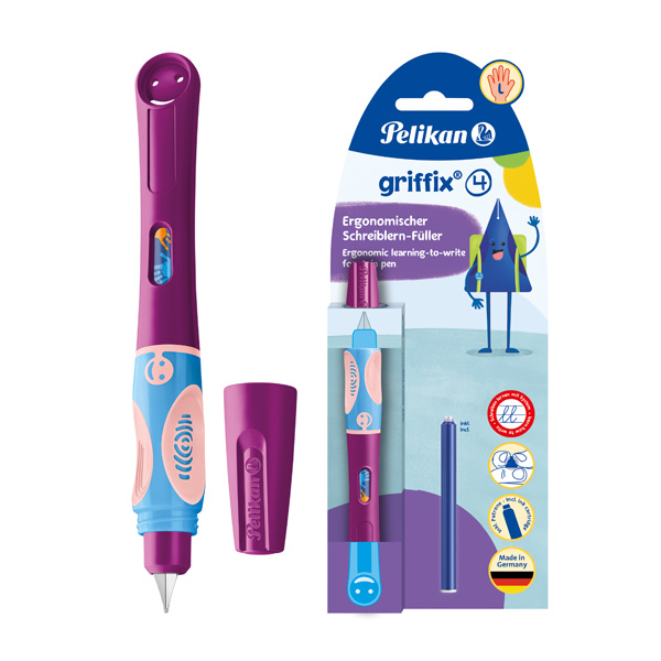 Bild von PELIKAN Füllhalter griffix® Sweet Berry, für Linkshänder