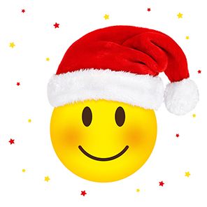 Bild von BRAUN & COMPANY Servietten Atelier X-mas Smiley