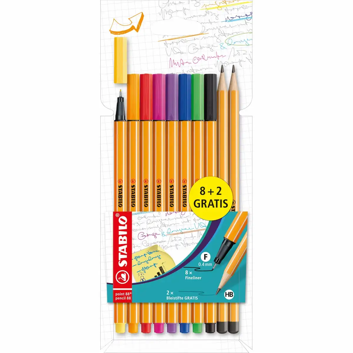 Bild von STABILO® Fineliner point 88 8 + 2