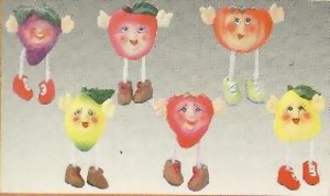 Bild von 6 Magnete "Süsse Frütchen"
