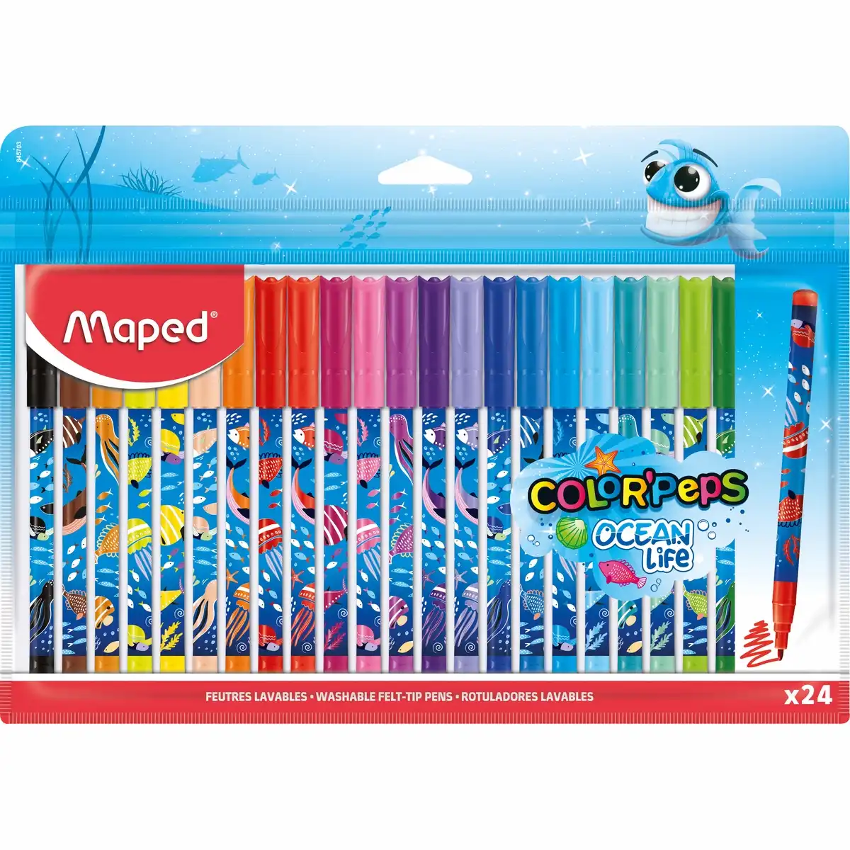 Bild von Maped Filzstifte OCEAN LIFE Color Peps