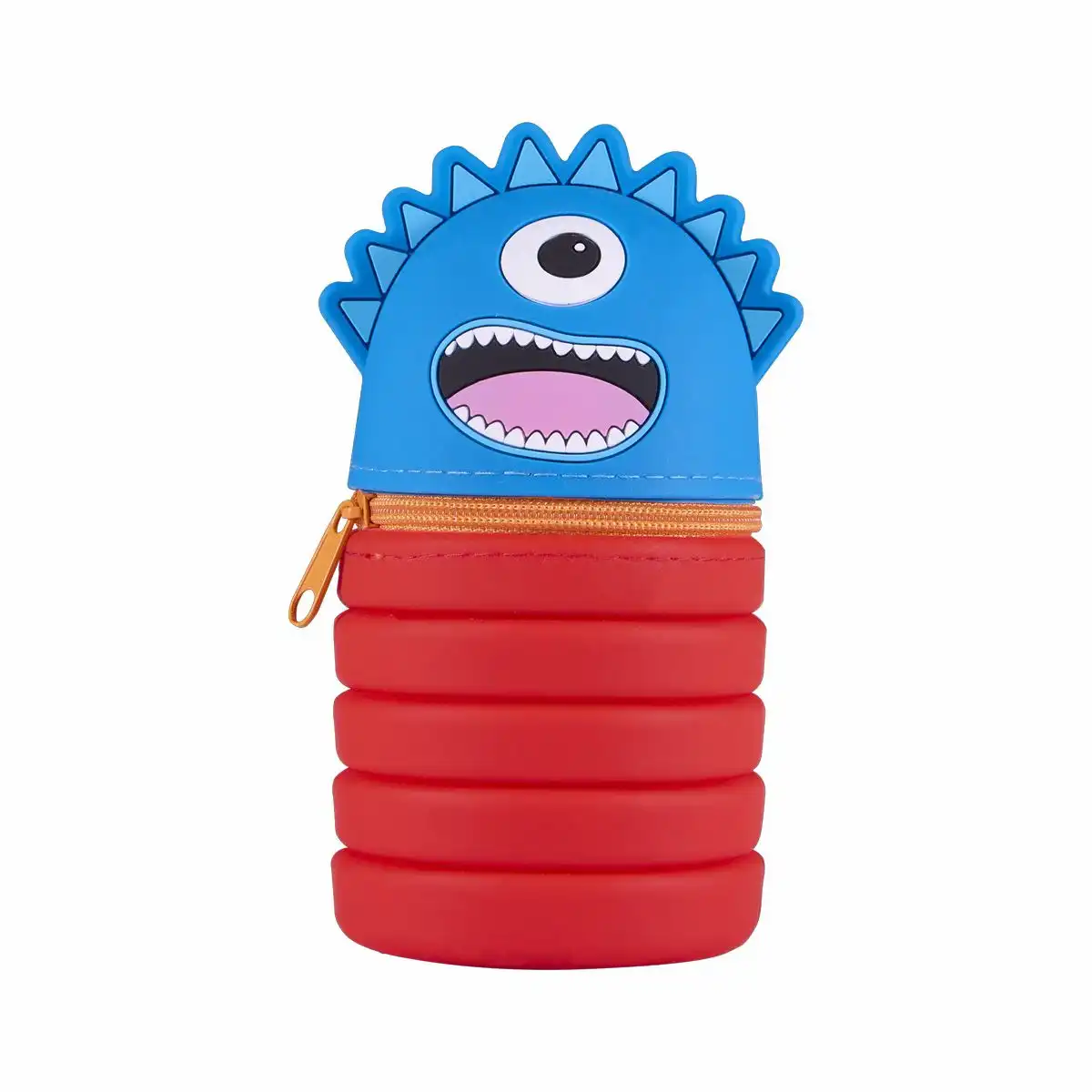 Bild von IDENA Schlamper Soft Touch Silikon blau/rot