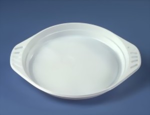 Bild von 100 Menü-Teller ungeteilt, Ø 21,9 cm, weiss 
