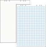 Bild von STAUFEN Flipchartblock 67x99cm kariert/blanko
