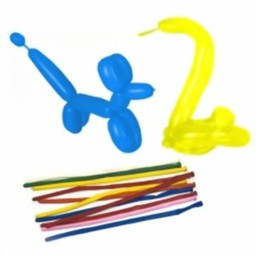 Bild von Modellier-Ballons 130 cm farbig sortiert Maxi
