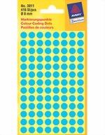 Bild von AVERY ZWECKFORM Markierungspunkte Ø 8 mm, blau