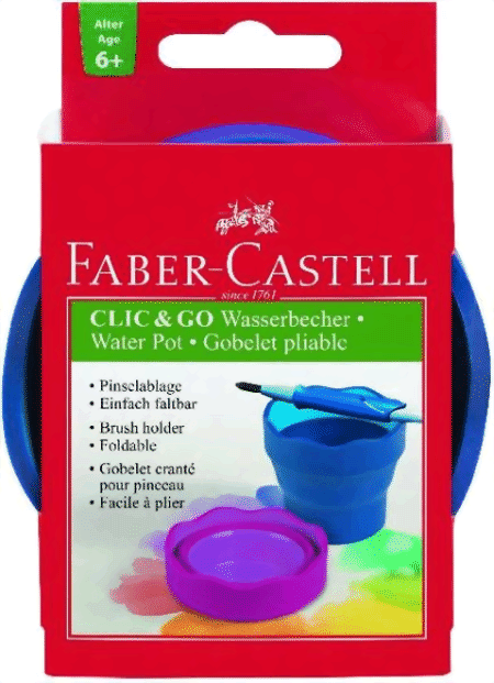 Bild von FABER CASTELL Wasserbecher Clic & Go