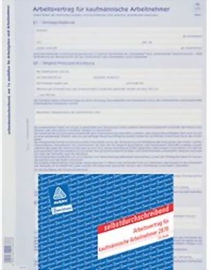 Bild von Arbeitsvertrag für kaufm. Arbeitnehmer

