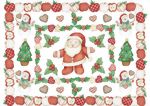 Bild von Decoupage-Papier "Xmas subjects"