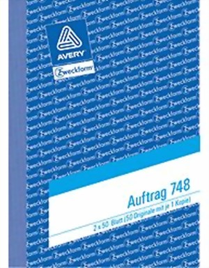 Bild von Auftrag, A6, 2x50 Blatt
