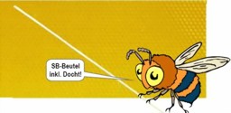 Bild von Bienenwachswaben
