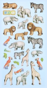 Bild von CREApop Softysticker "Zootiere"
