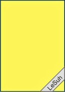 Bild von 5 Passepartoutkarten gelb 10,5 x 15 cm
