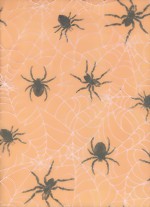 Bild von CREApop Deko-Stoff Spyder orange (Meterware)