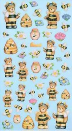 Bild von CREApop Softysticker "Lustige Bienen"
